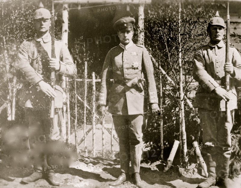 Prince Adalbert in Russian Poland 1916