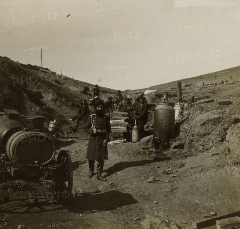 Prince Mikeladzy, chief of the Russian gendarmes at Port Arthur 1904