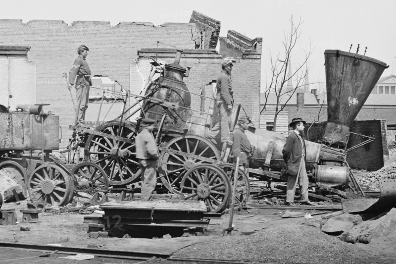 Civil War Train Wreck 1865