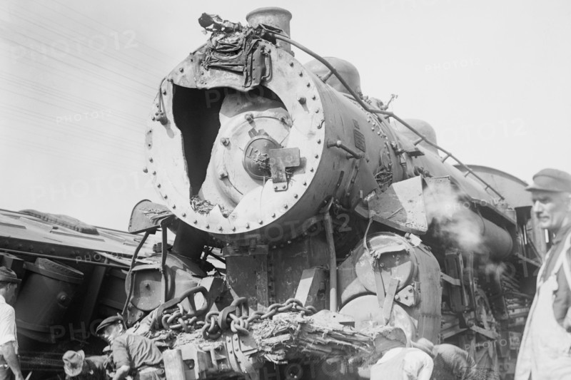 New Haven Steam Locomotive Blows its Top 1908