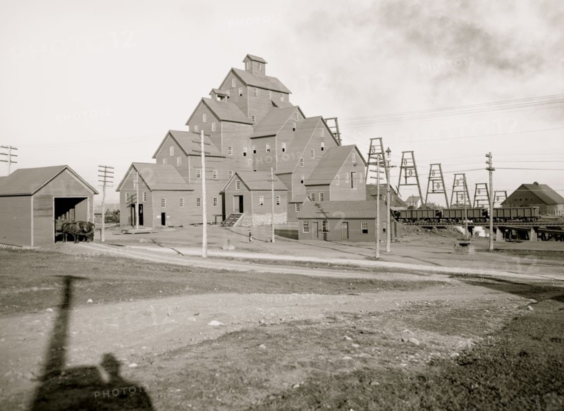 Shaft No. 2, Quincy [Copper] Mine, Hancock, Mich. 1906