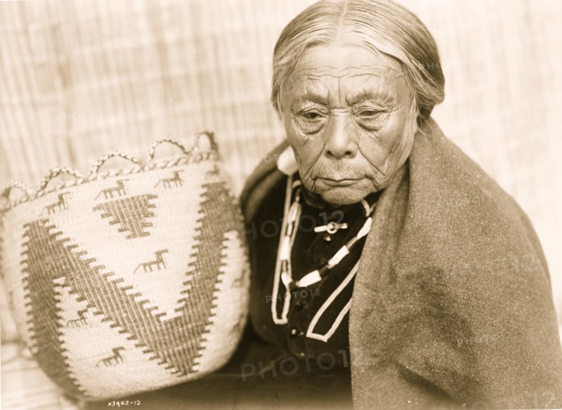 Basket maker--Skokomish 1913