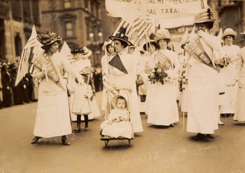 Suffrage Parade NYC 1912 1912