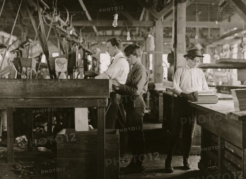 Tampa Cigar Box Factory, Tampa,  1909