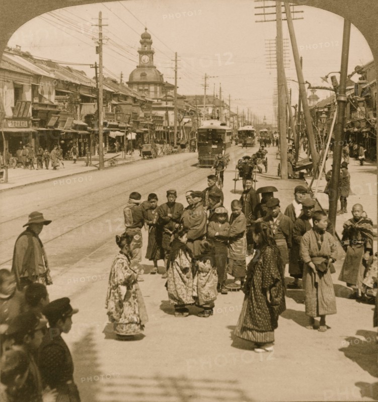 The Ginza of Japan 1904