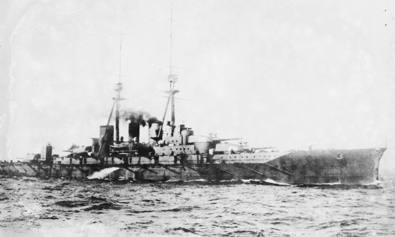 Japanese Warship Kongo 1915