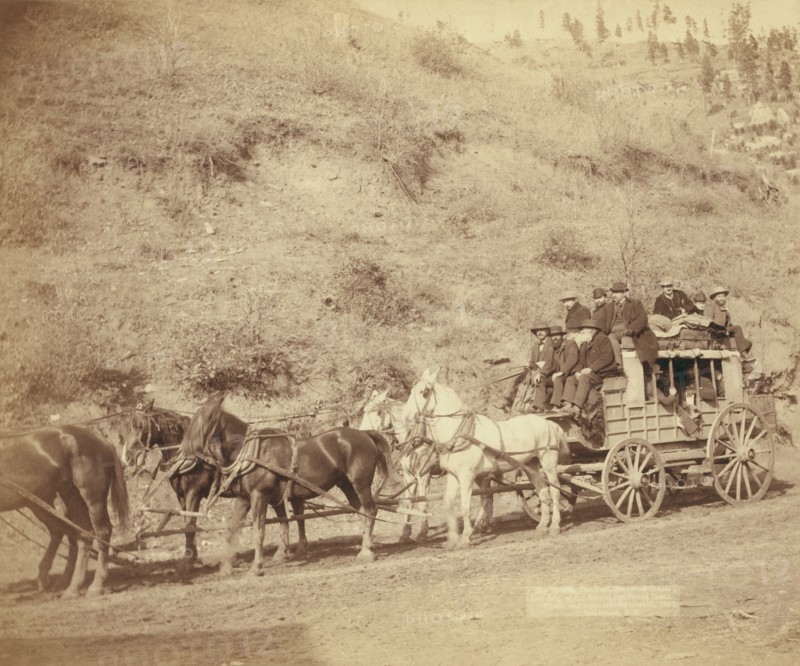 Last Deadwood Coach 1890