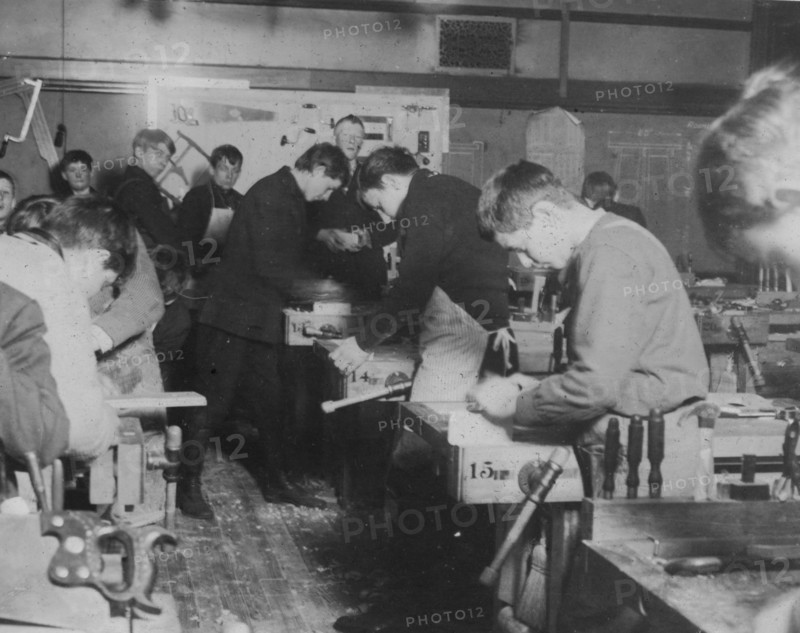 The Shop, Seneca Street Vocational School. 1910