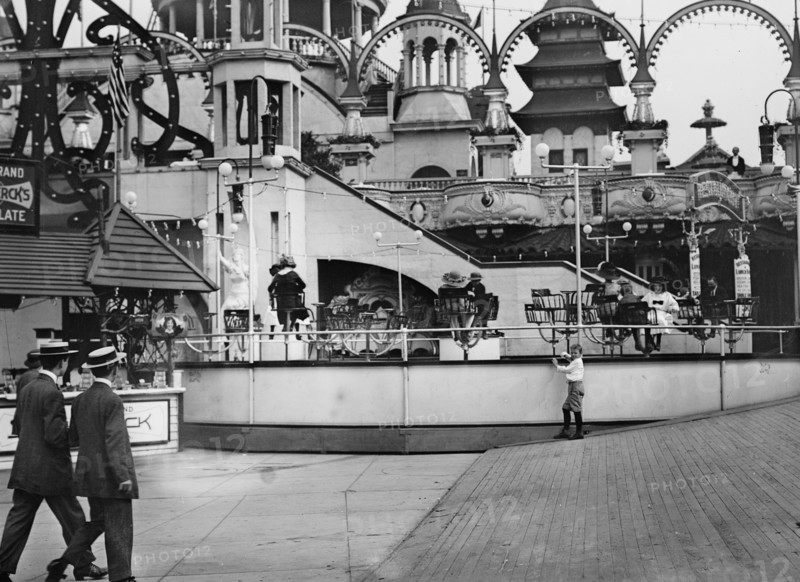 The Teaser, Coney Island in Luna Park 1911