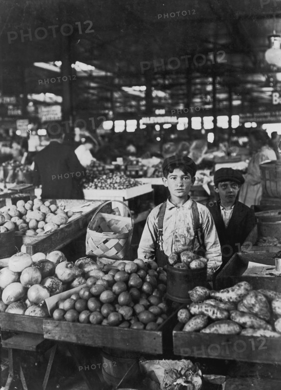 Fruit Vendors, Indianapolis Market 1908
