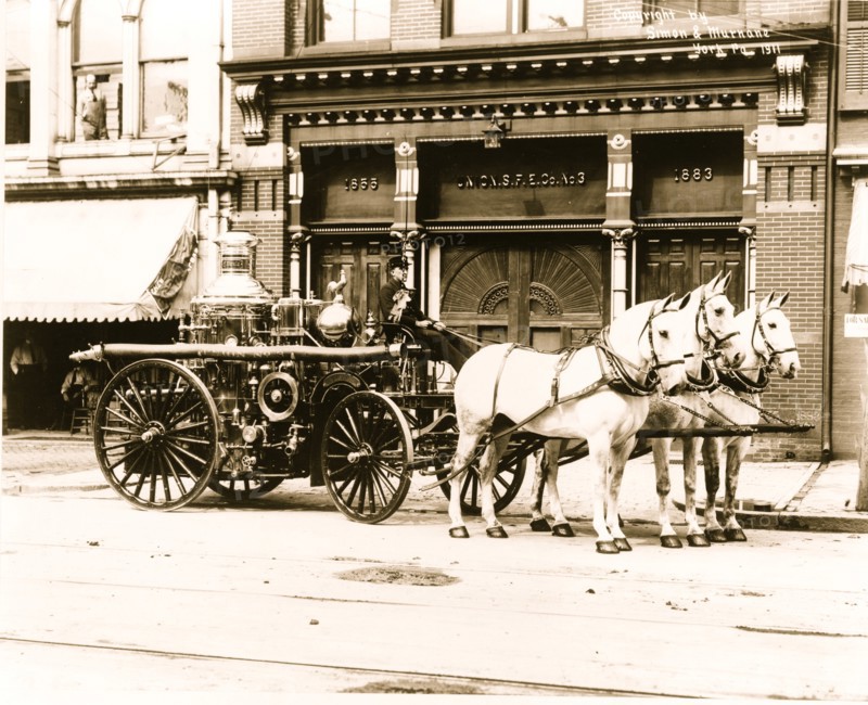 Union engine no. 3 - York, Pa., fire department 1911