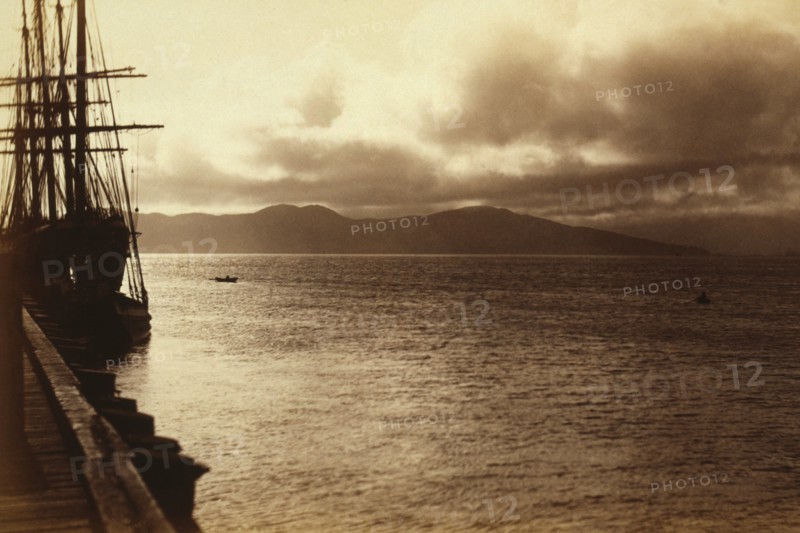 Sunset study, San Francisco Bay 1884