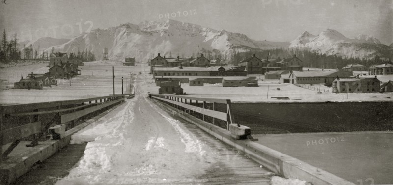 View of Seward from bridge 1920