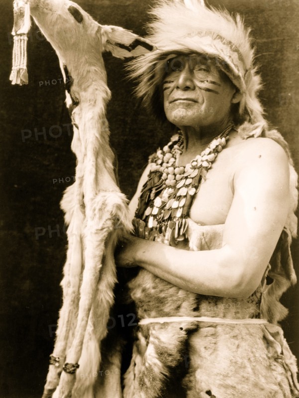 White deerskin dance costume 1923