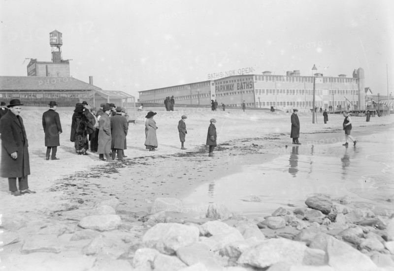 Winter Bathing 1912