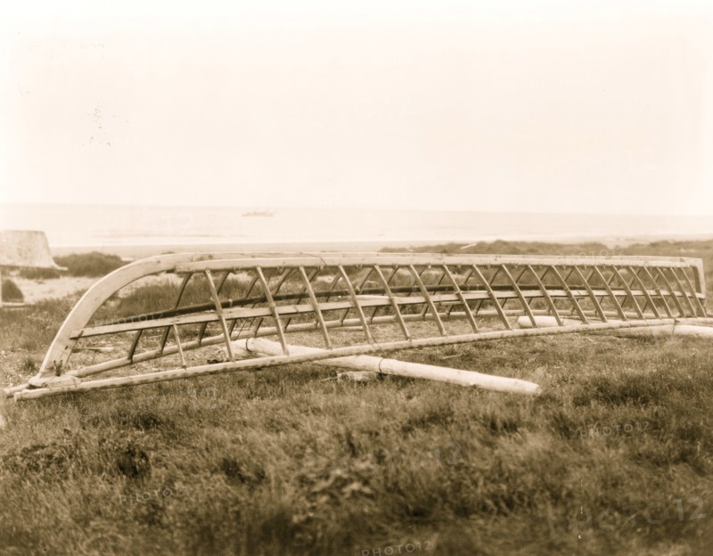 Umiak frame, Kotzebue 1929