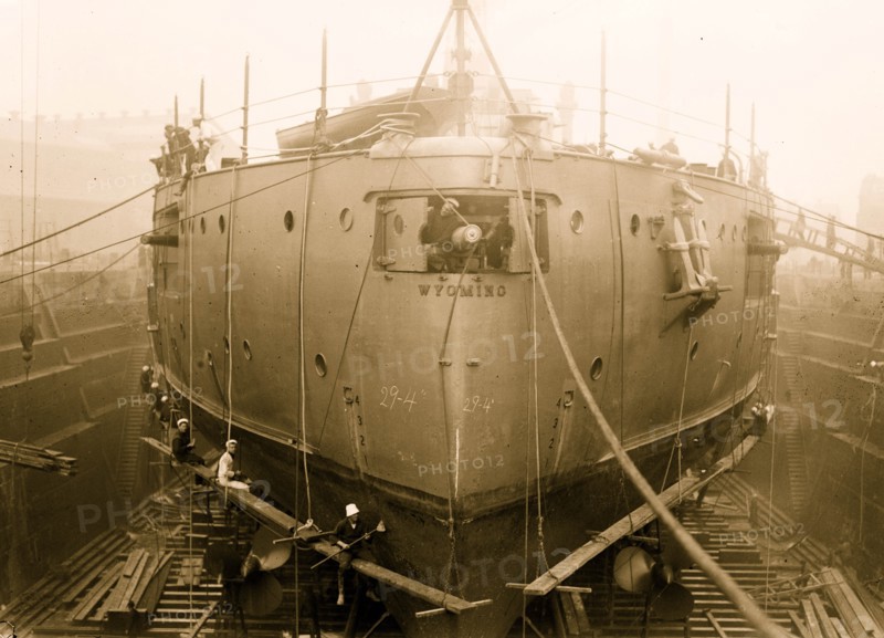 WYOMING in dock