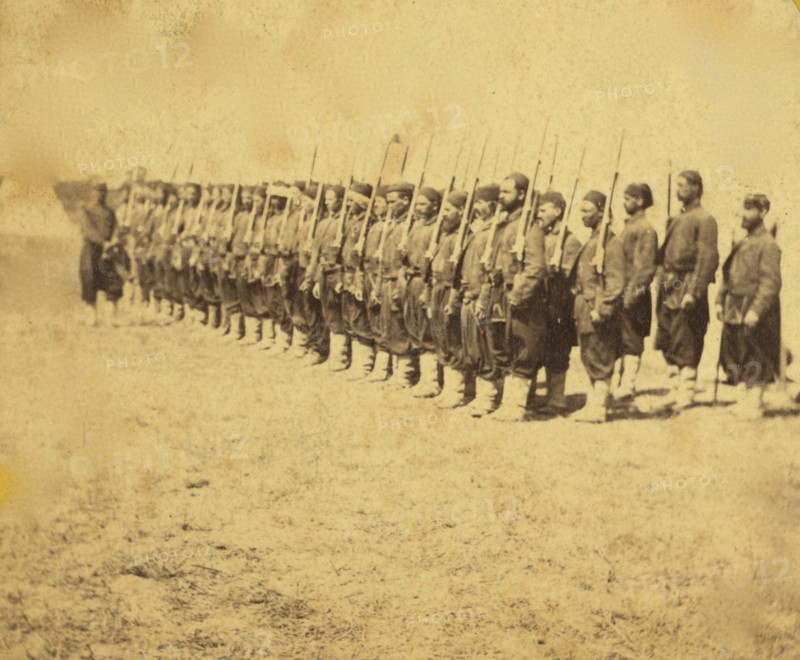 George Stacy, Fortress Monroe, Col. Duryea's Zouaves 1861