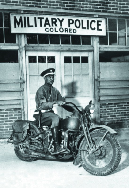 MP on his Motorcycle
