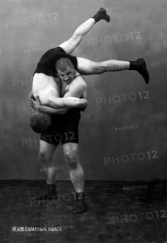 Ready to Drop: Russian Wrestlers