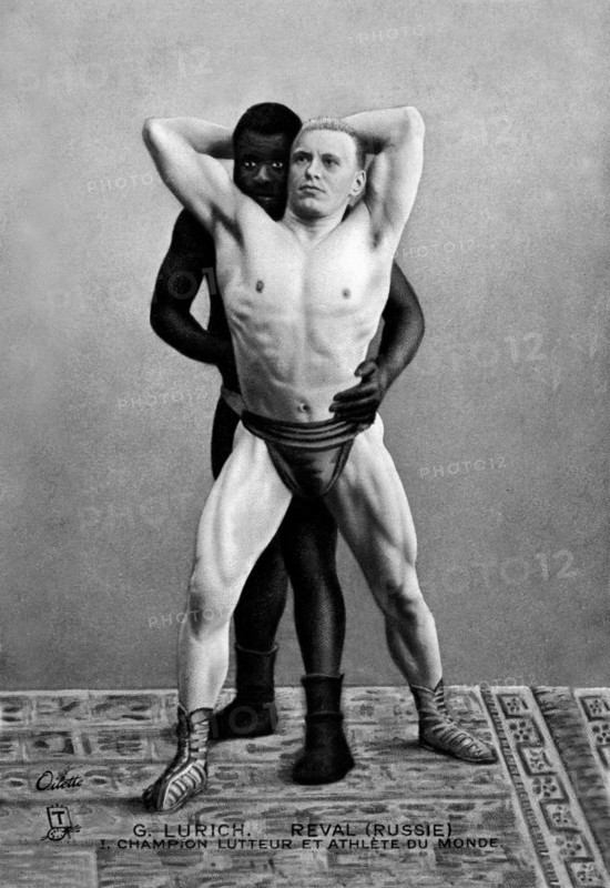 Champion Russian Wrestler