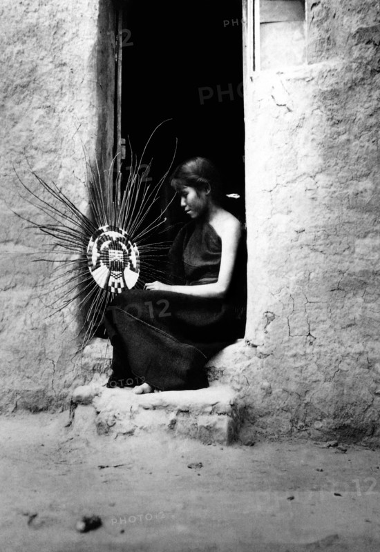 Hopi Basket Weaver