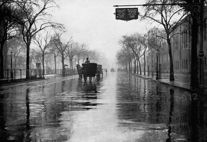 Rainy Day, New York City 1899