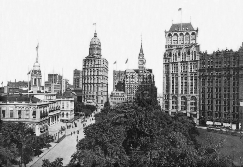 Park Row, New York City 1899