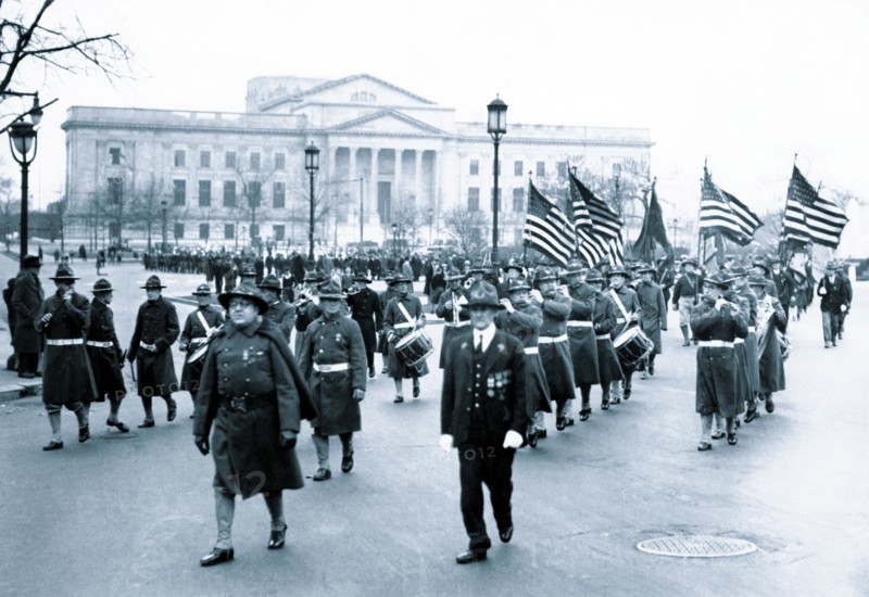 Parade Near Franklin Institute, Philadelphia, PA