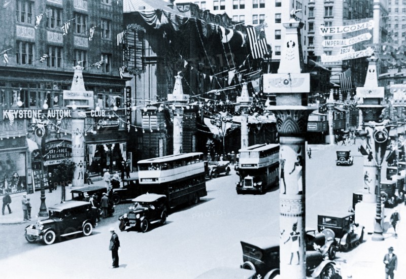 Parade to Welcome Imperial Council, Philadelphia, PA