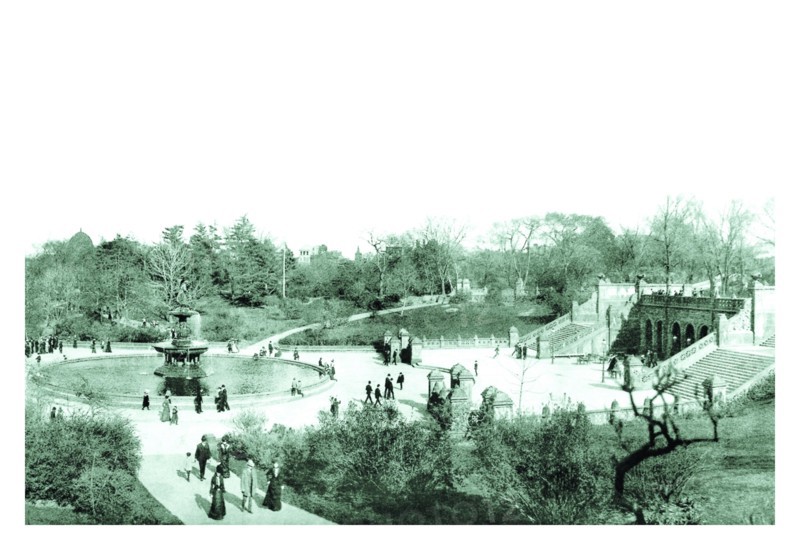 Central Park: Bethesda Terrace c.1902 1900
