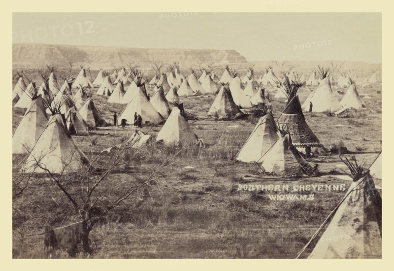 Southern Cheyenne Wigwams