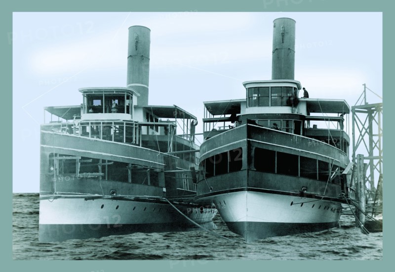 Two Docked Boats