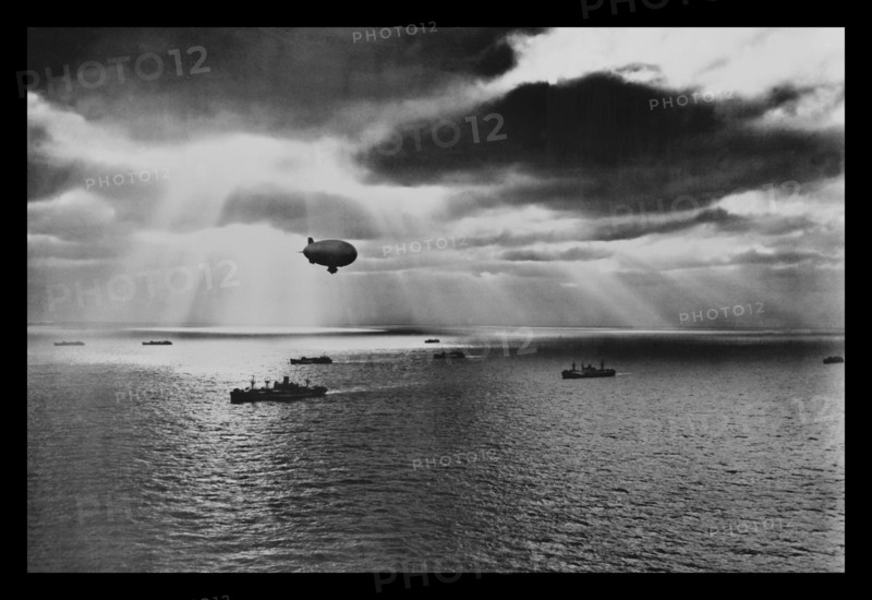 United Nations Convoy Peacefully Sailing 1943