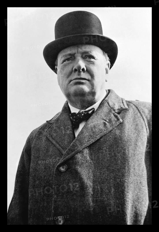 Prime Minister Winston Churchill of Great Britain