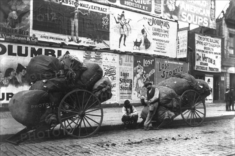 New York Rag Carts 1896