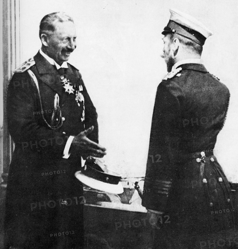 The Russian Revolution. The good apostle. What smile Guillaume II hosted the tsar. 1914