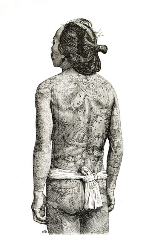 History and origins of tattooing body ritual tattoos Japanese tattoo
