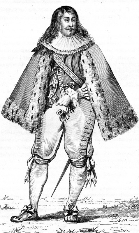 French vintage clothes XVI century King France Luis kingdom XIII King of France Navarre Louis XIII Guillard Danville