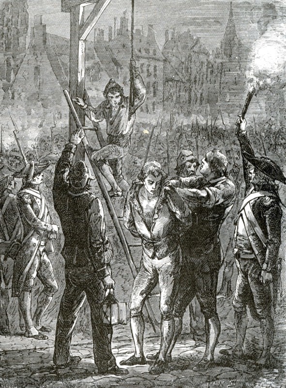 French revolution Death Marquis Favras