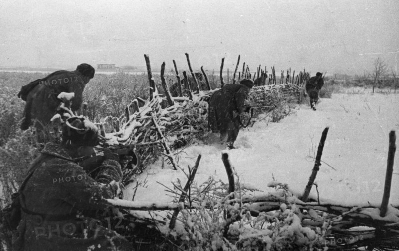 World war 2, battle of stalingrad, scouts northwest of stalingrad, january 1943.
