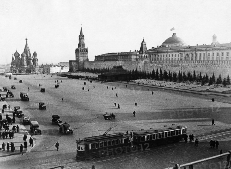 Red square, moscow, 1936.
