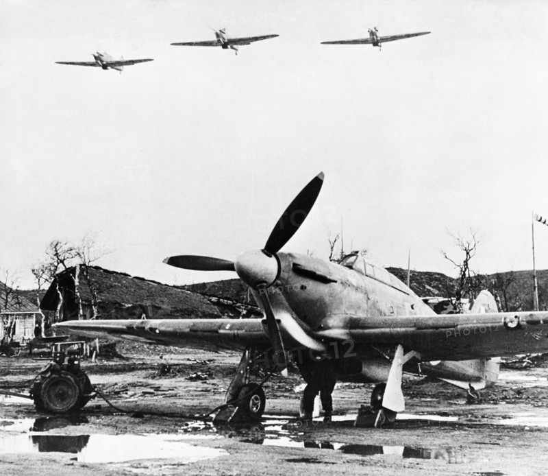 British hawker hurricanes in the ussr during world war 2.