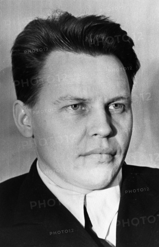 Nikolai alekseyevich voznesensky, chairman of the state planning commission and vice-chairman of the council of people's commissars, january 1938.