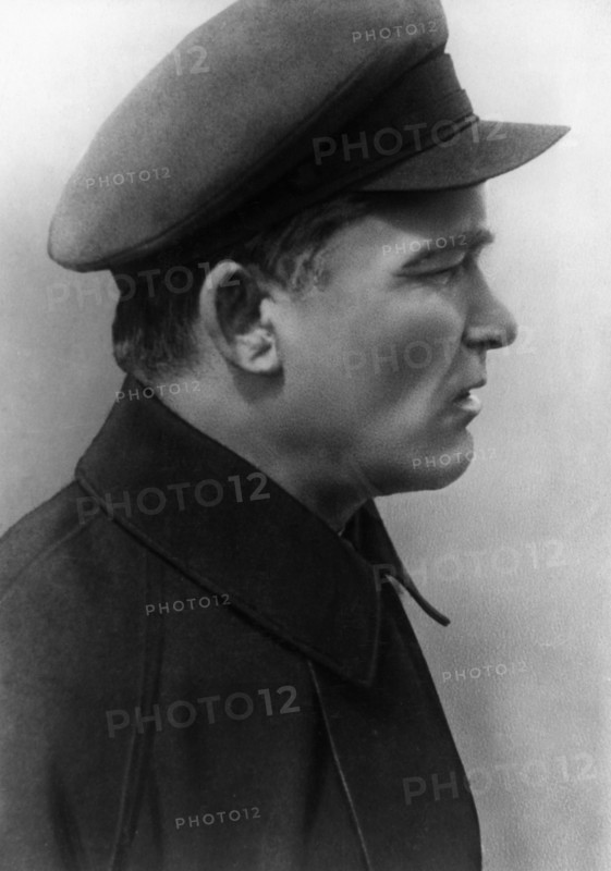 Sergei mironovich kirov at the construction site of the stalin white sea - baltic canal, june 1932.