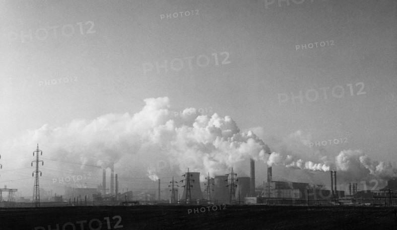 The galatzi metallurgical works, romania, may 1978.