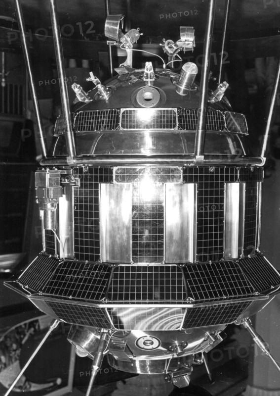 Soviet lunar probe, luna 3, which photographed the far side of the moon.