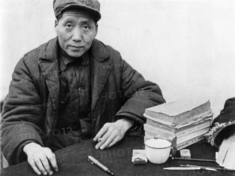 Mao tse-tung in 1937 or 1938.
