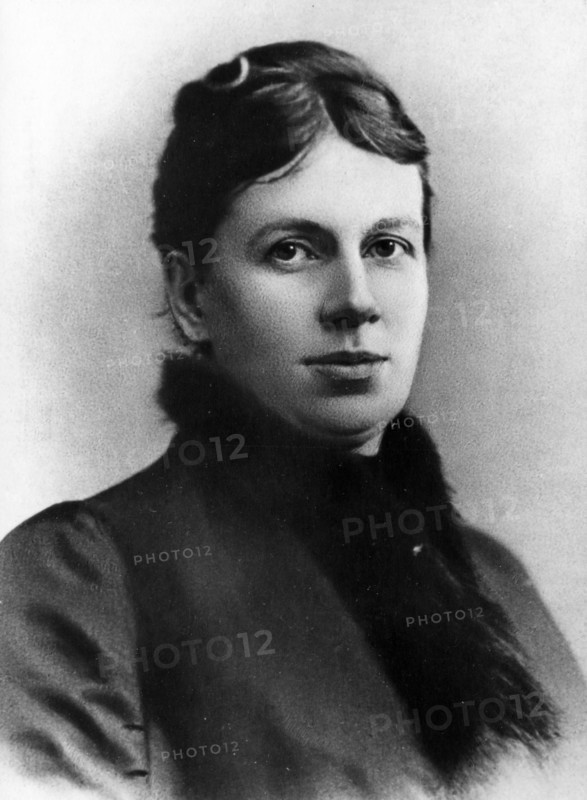 A portrait of leo tolstoy's wife, sofia andreyevna, april 1885.