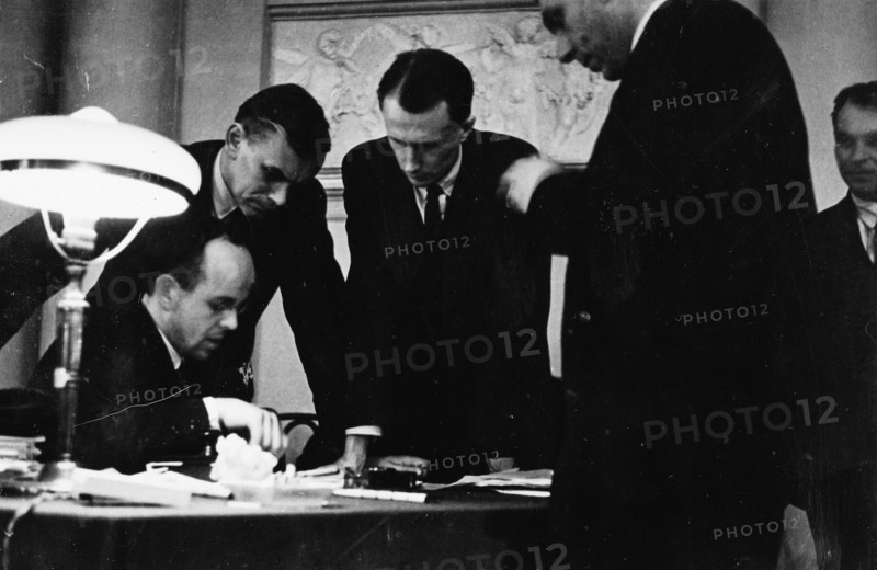 Allan monkhouse and nordwall, metro-vickers show trials, april 12 - 19, 1933.
